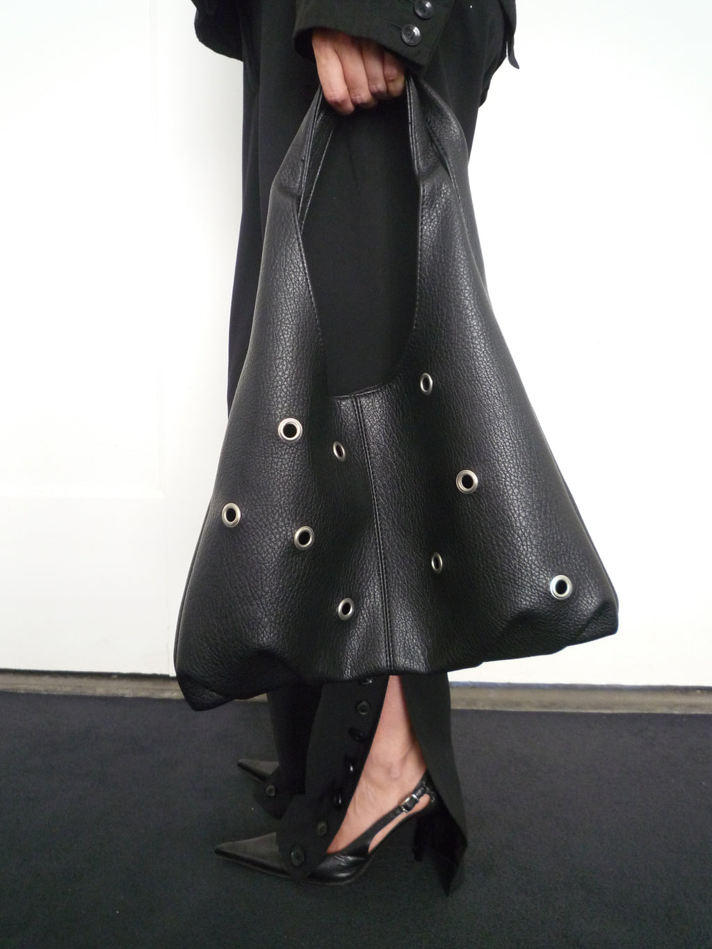 Vegan Leather Eyelet’s Bag