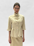 Piece No. 23 — The Silk Button Corset Top
