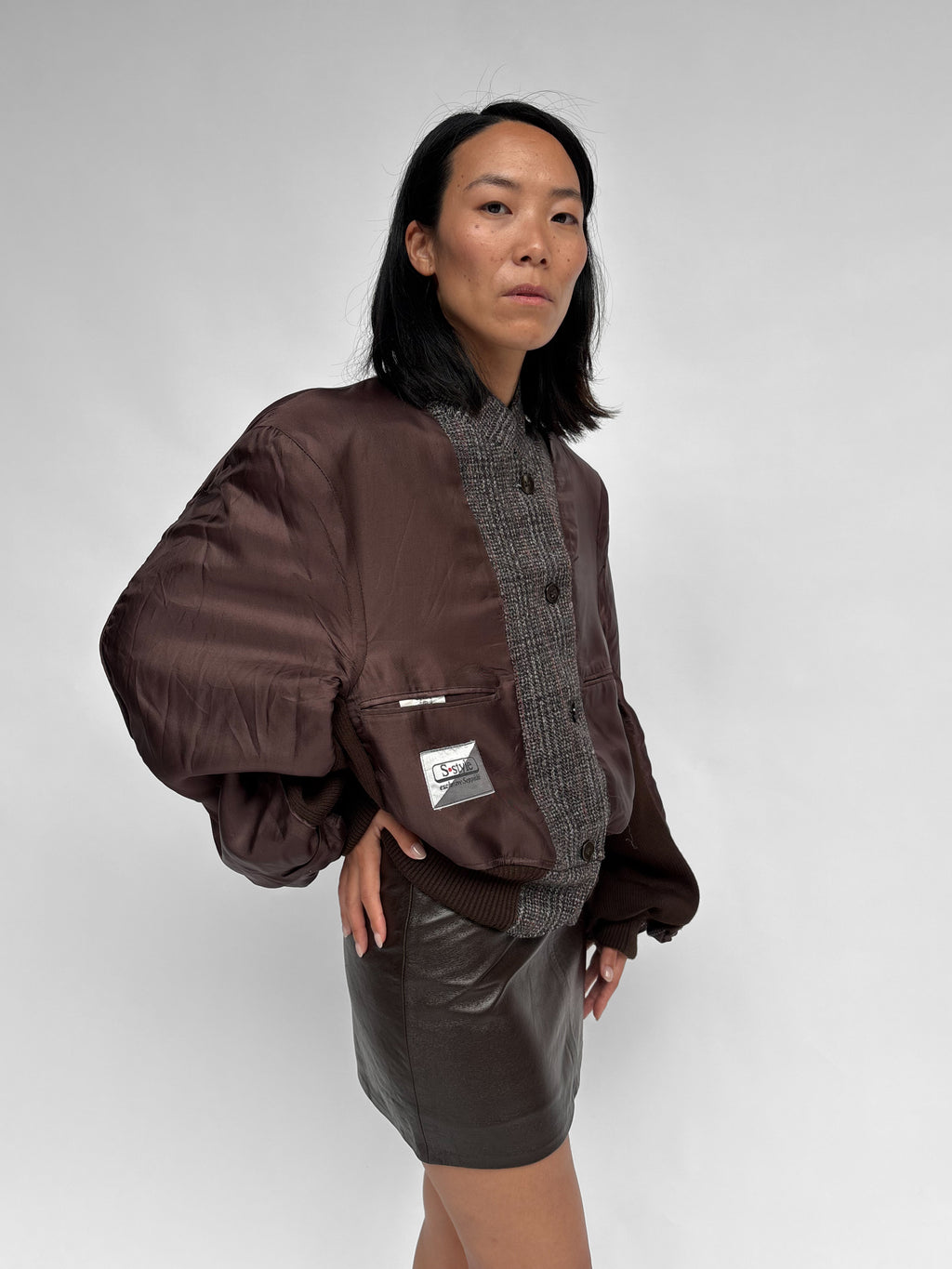 Piece No 48 — Inside out Bomber Jacket