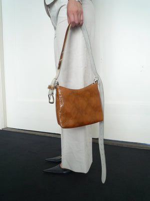 Cow Hair Belt Leather Bag