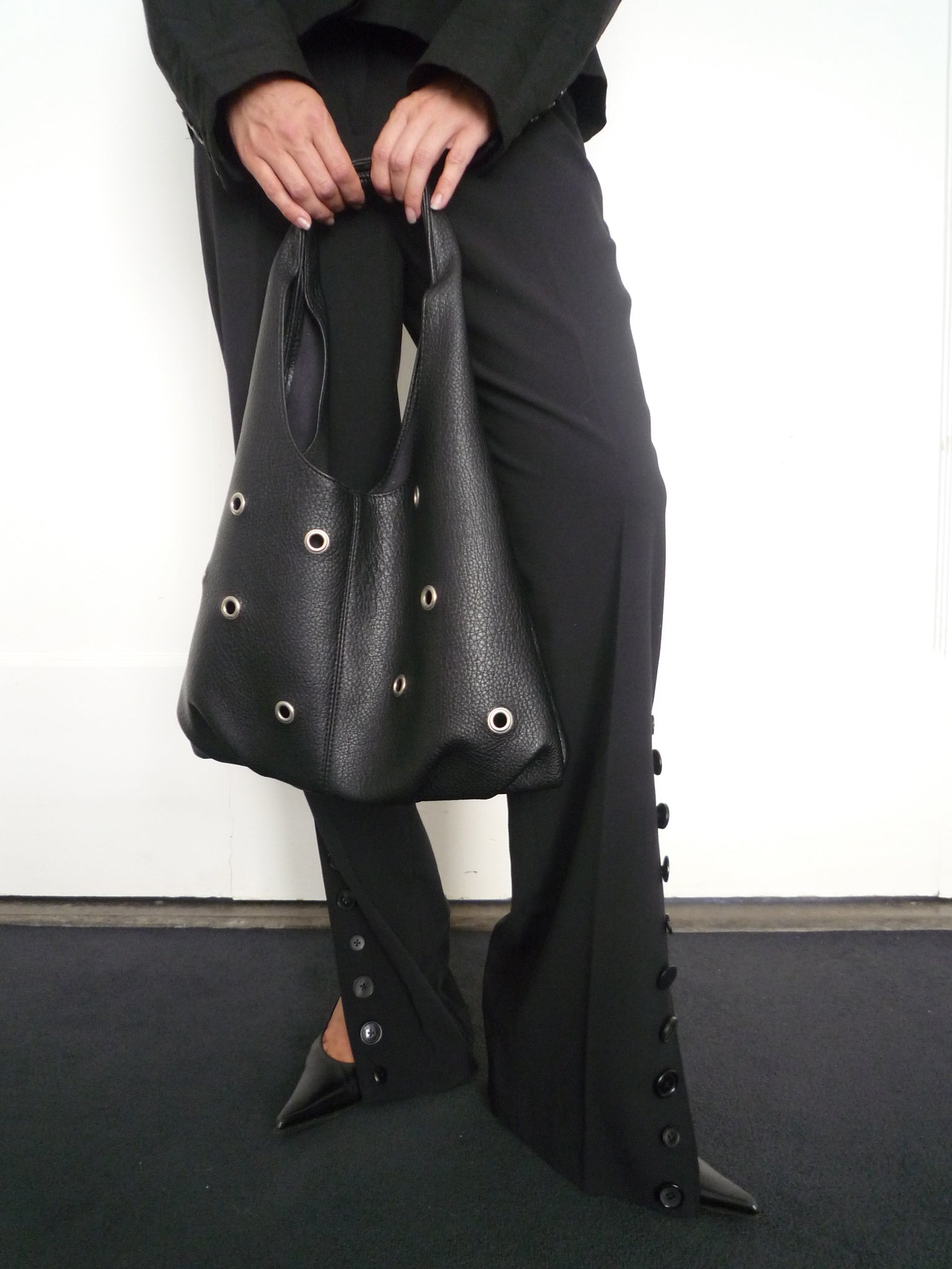 Vegan Leather Eyelet’s Bag