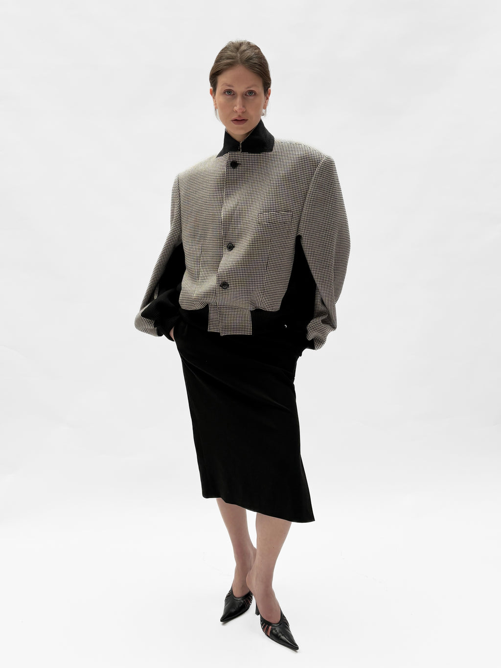 Piece No. 30 — The Pied-de-poule Bomber Blazer