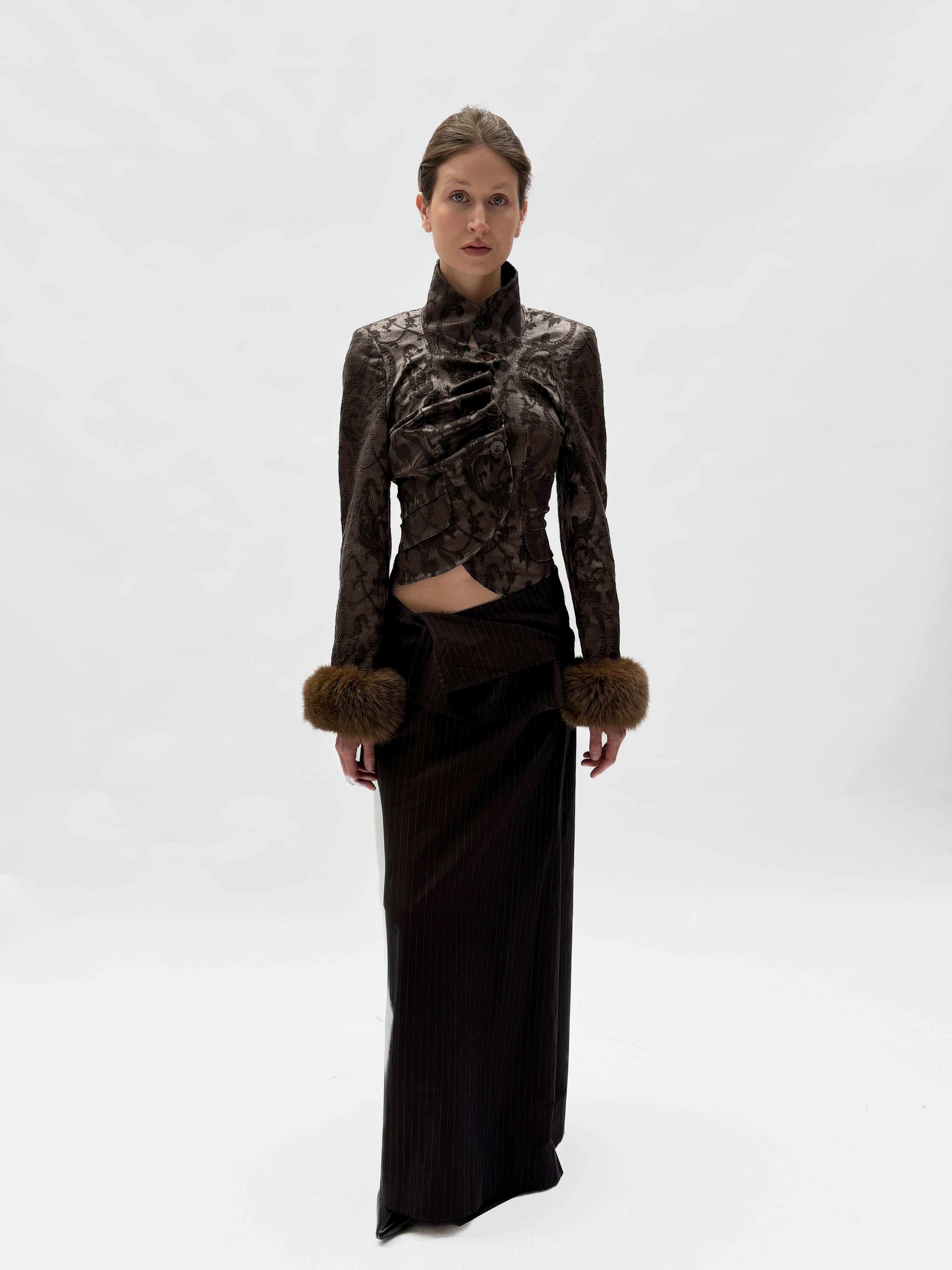 Piece No. 19  — The Jacquard Fur Jacket