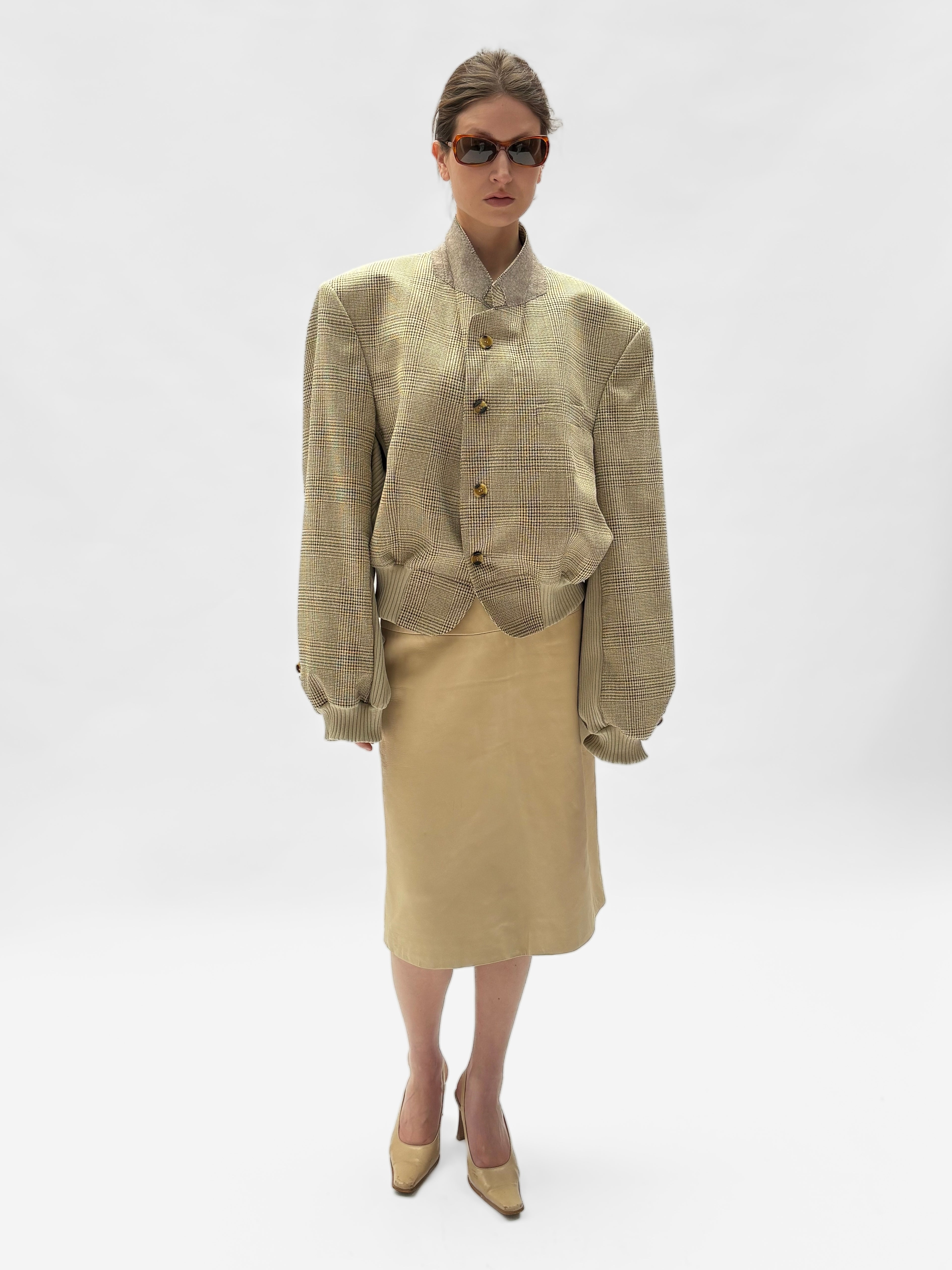 Piece No. 27 — The Checkered Bomber Blazer