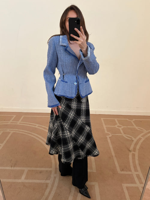 Baby Blue Piercing Blazer