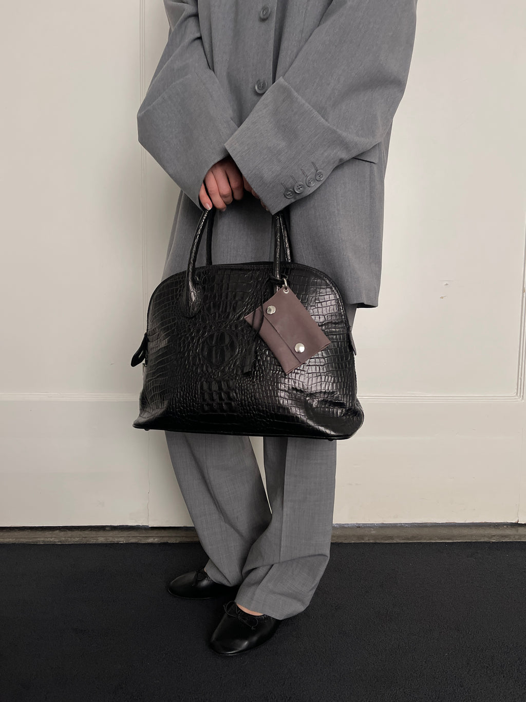 Croc Bag with Pouch