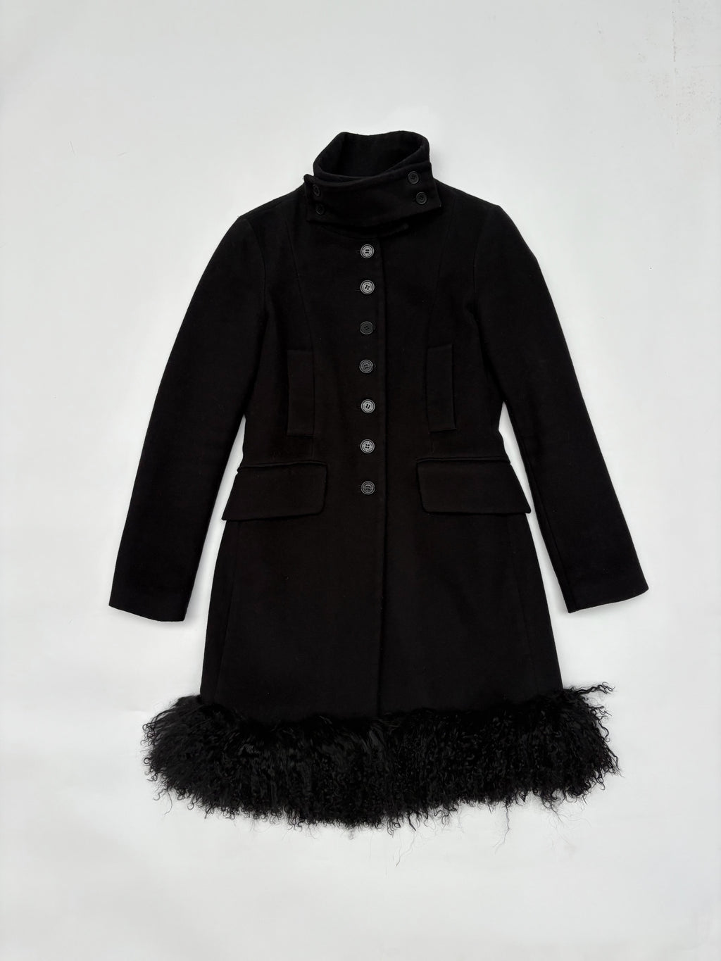 Piece No. 07 — The Fur Trim Wool Coat