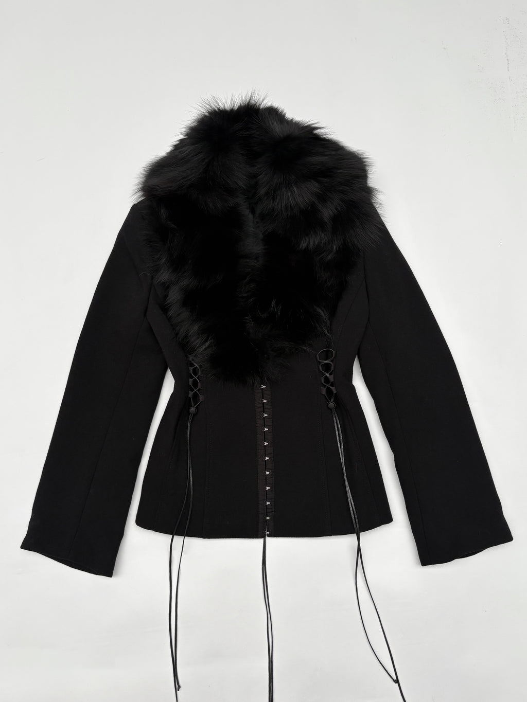 Piece No. 09 — The Fur Collar Hook Blazer