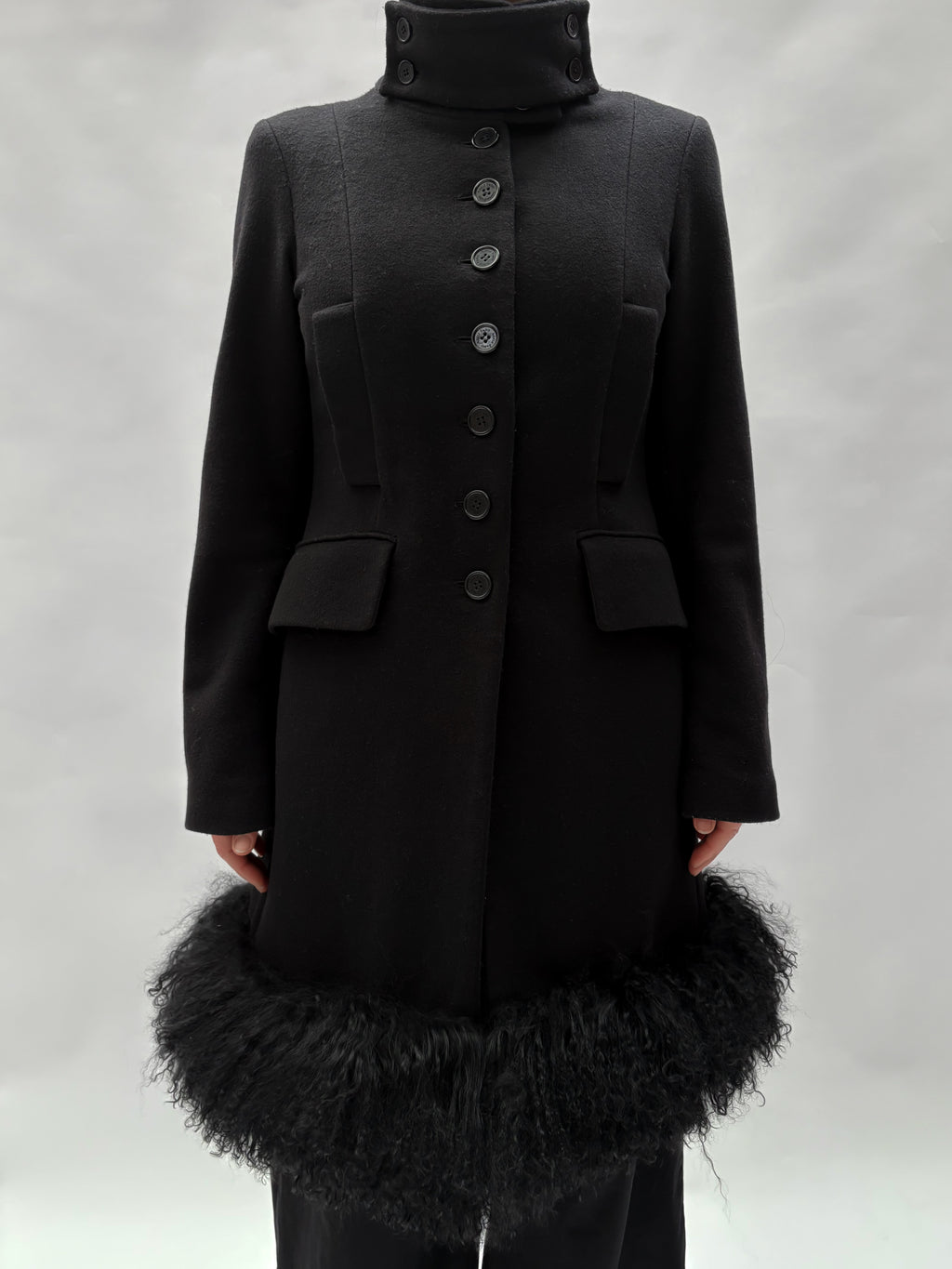 Piece No. 07 — The Fur Trim Wool Coat