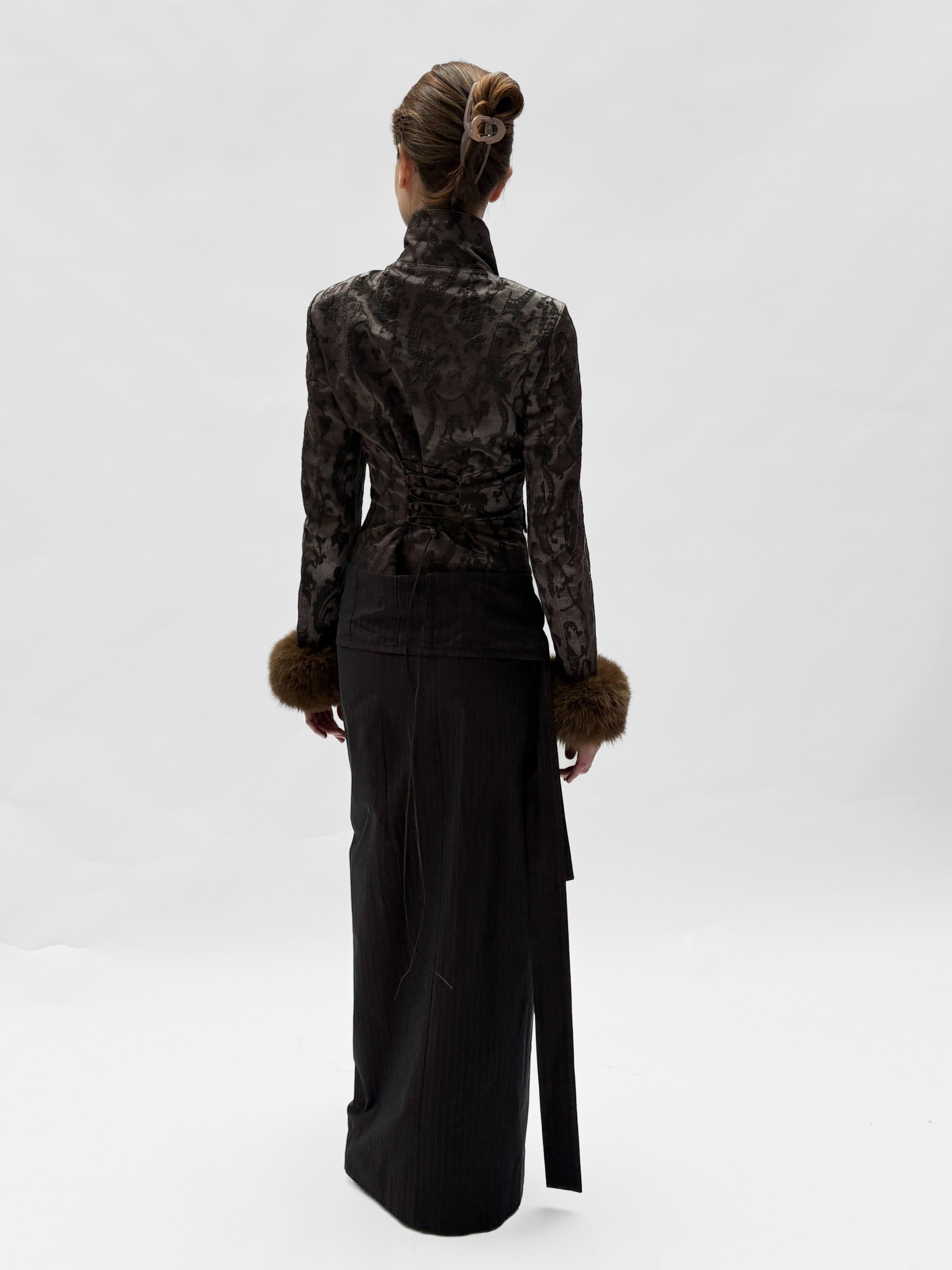 Piece No. 19  — The Jacquard Fur Jacket