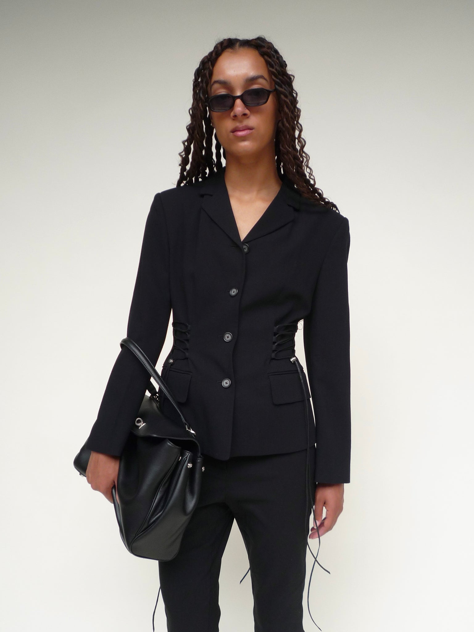 Fitted Black Blazer