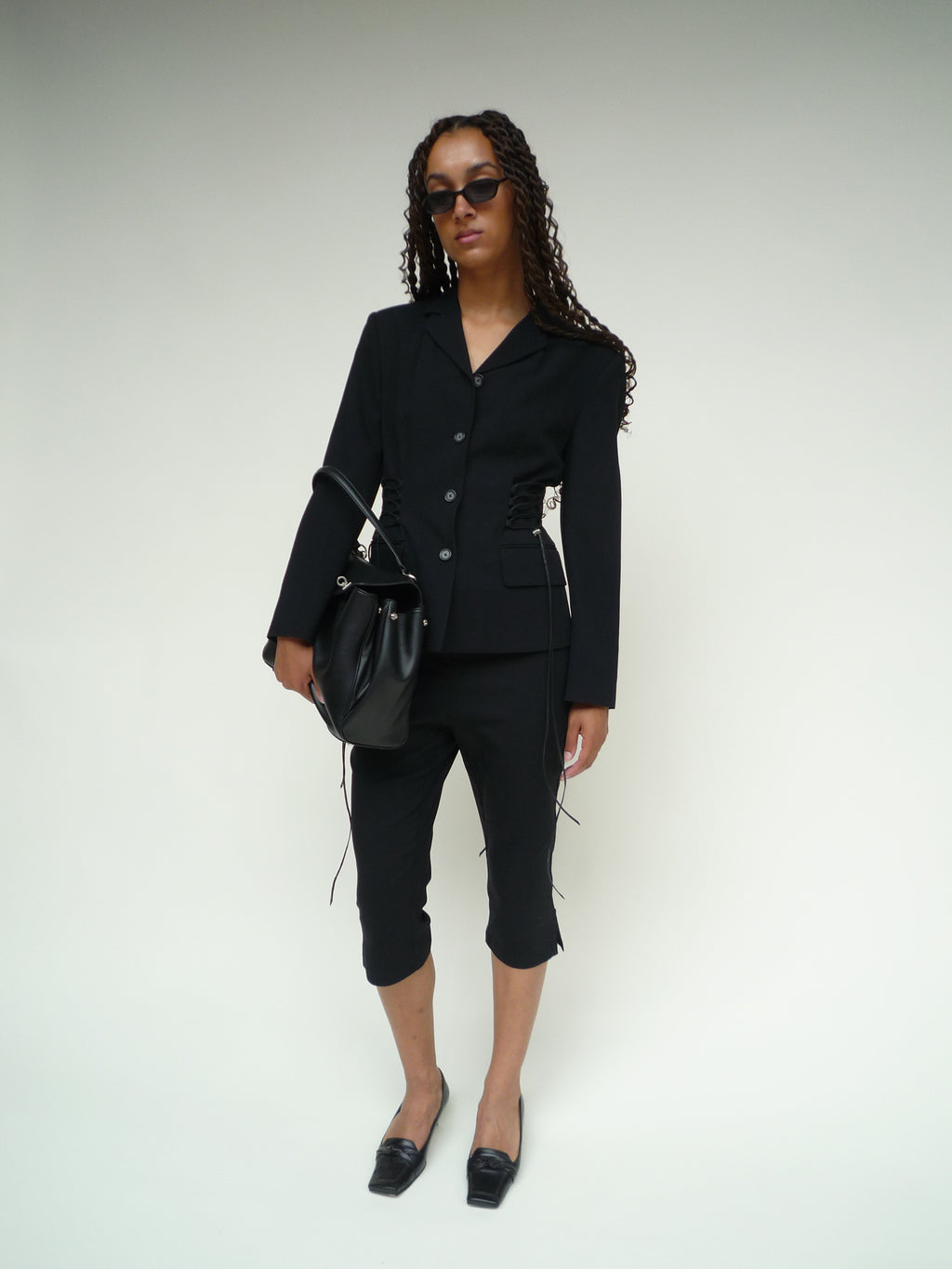 Fitted Black Blazer