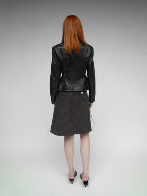 Leather Jacket Brown