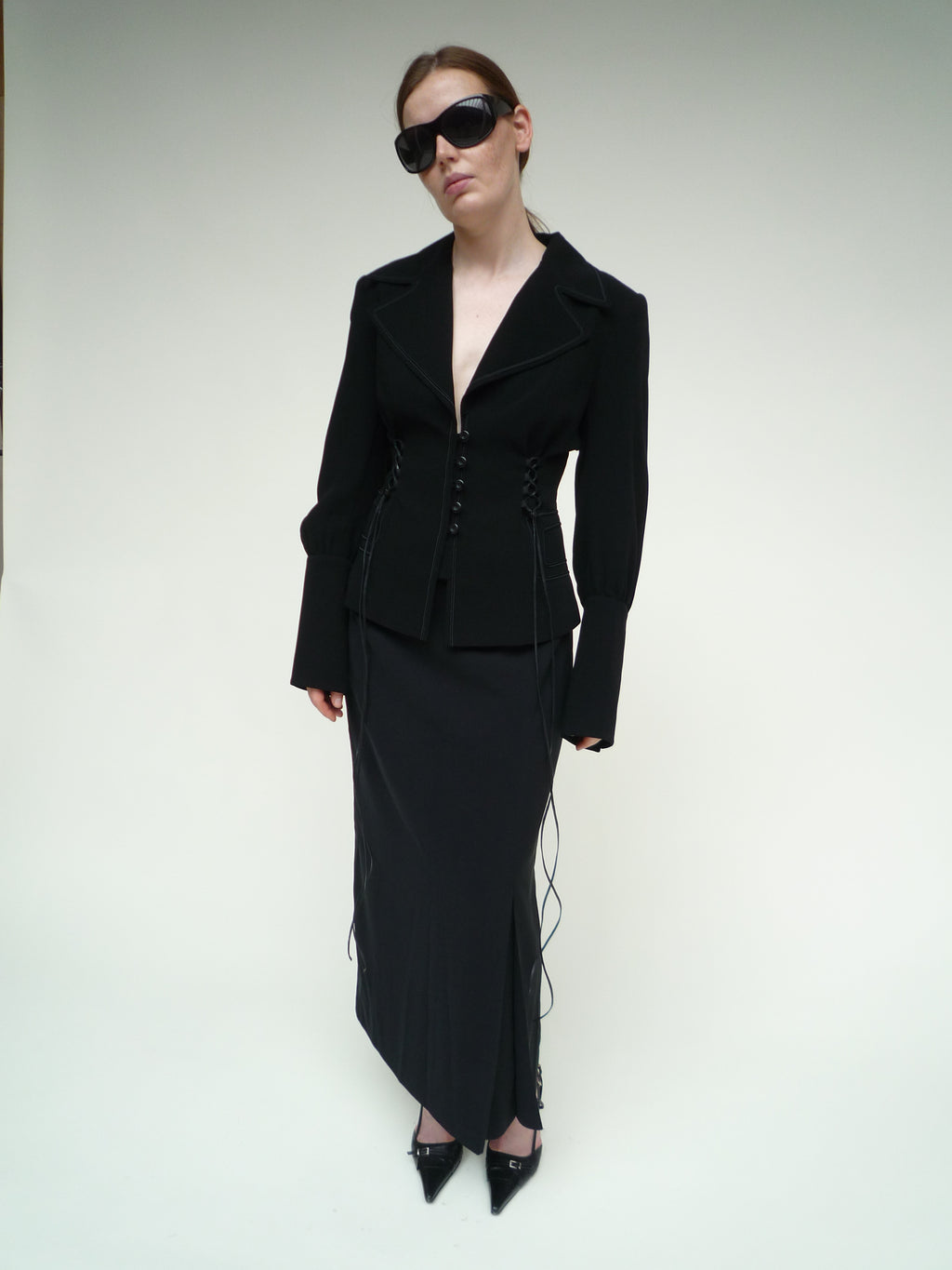 Reworked Black Blazer