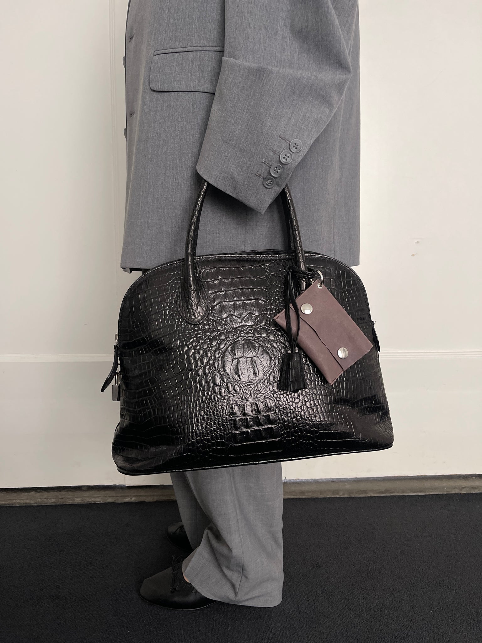 Croc Bag with Pouch