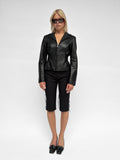 Piece No 08 — The Leather Lace Up Jacket