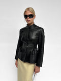 Piece No. 07 — The Leather Lace Up Jacket