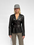 Piece No 03 — The Leather Lace Up Jacket