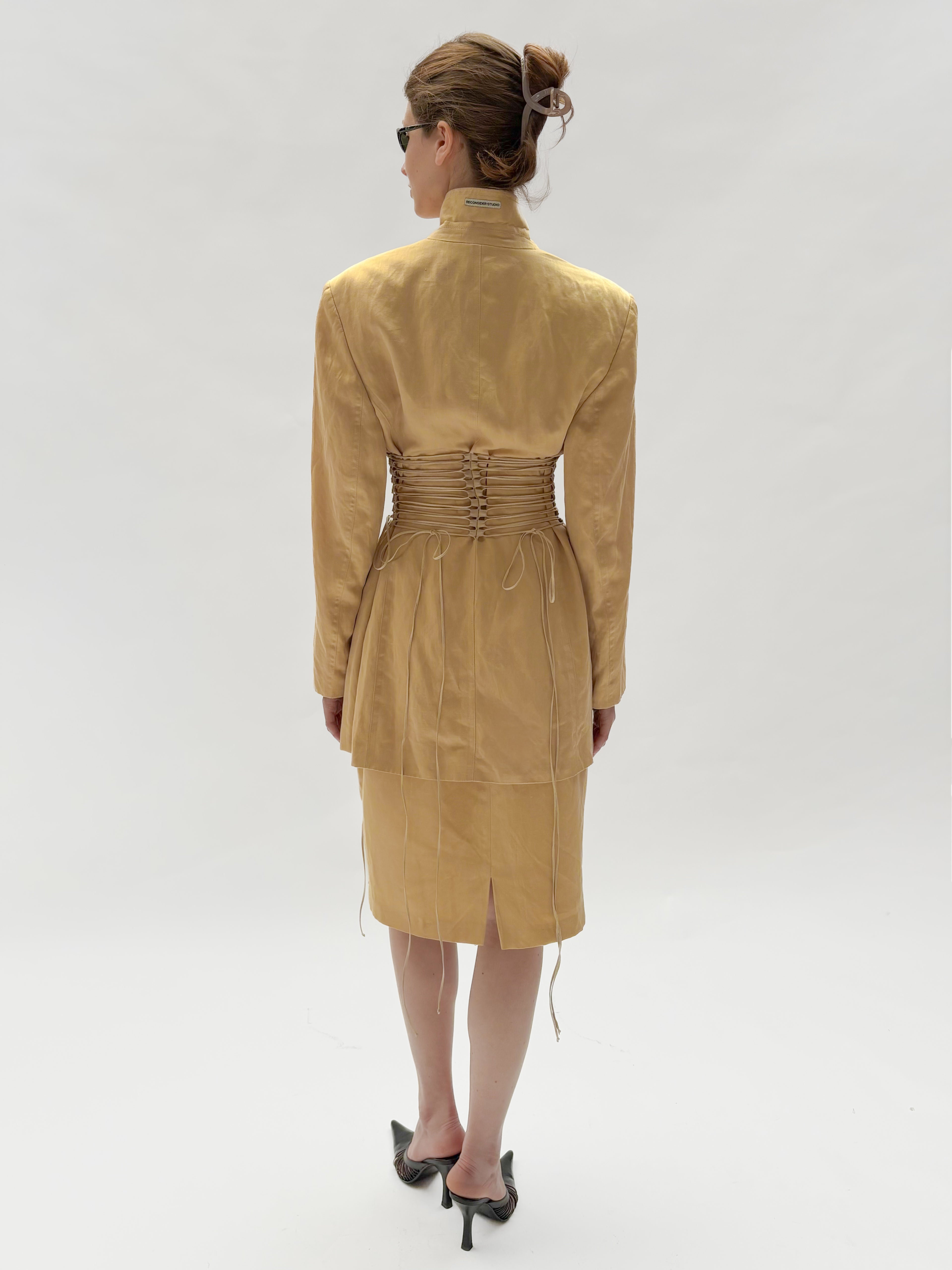 Piece No. 21 — The Jean by JPG Corset Blazer