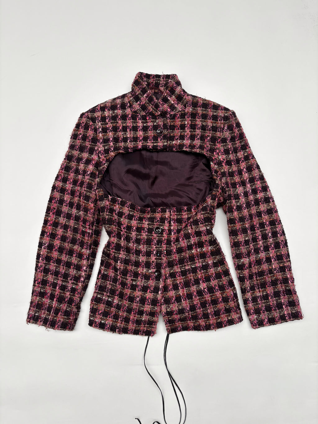 Piece No. 11 — The Pink Cut-Out Blazer