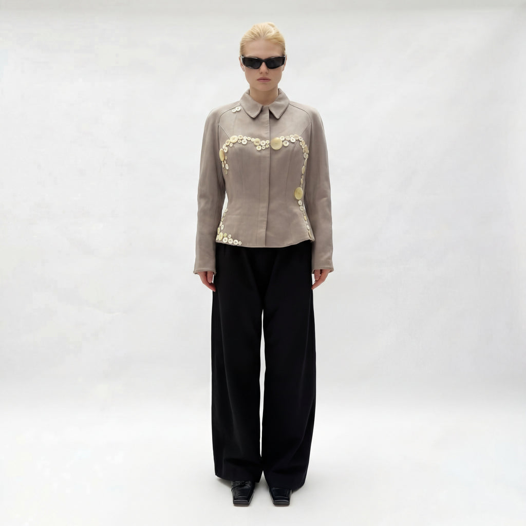 Piece No. 04 — The Mugler Button Jacket
