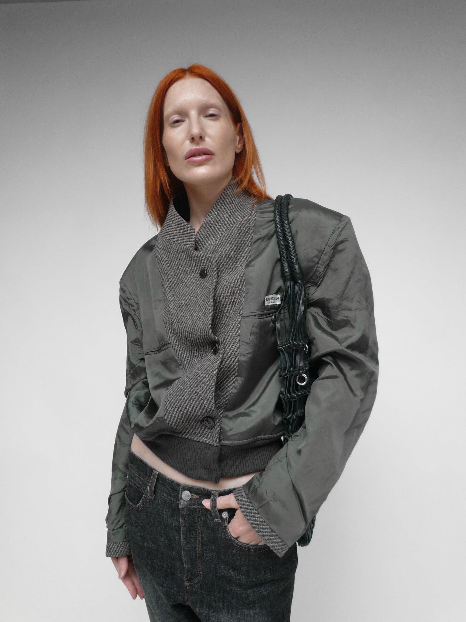 Armani Bomber Jacket Green