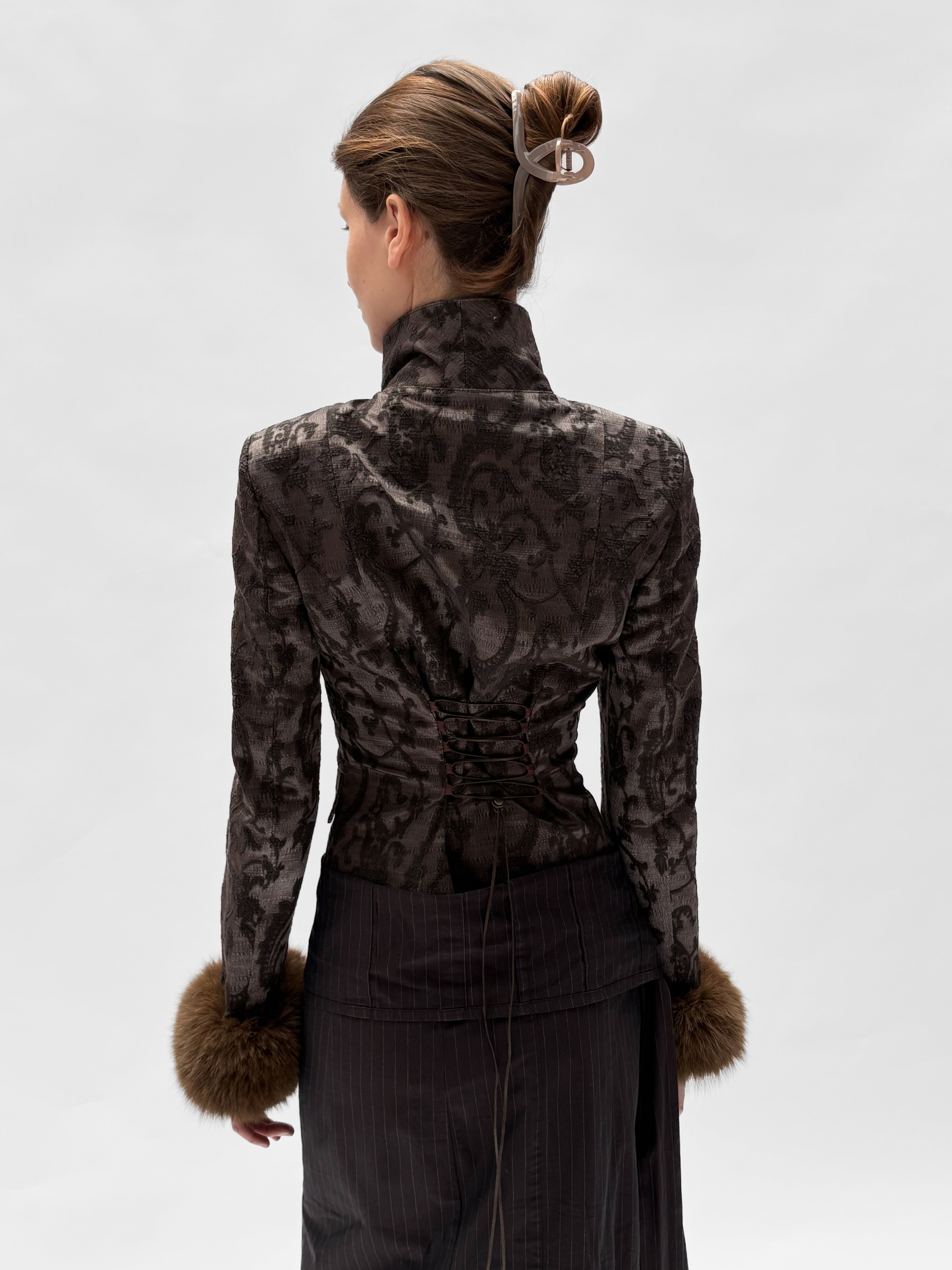 Piece No. 19  — The Jacquard Fur Jacket