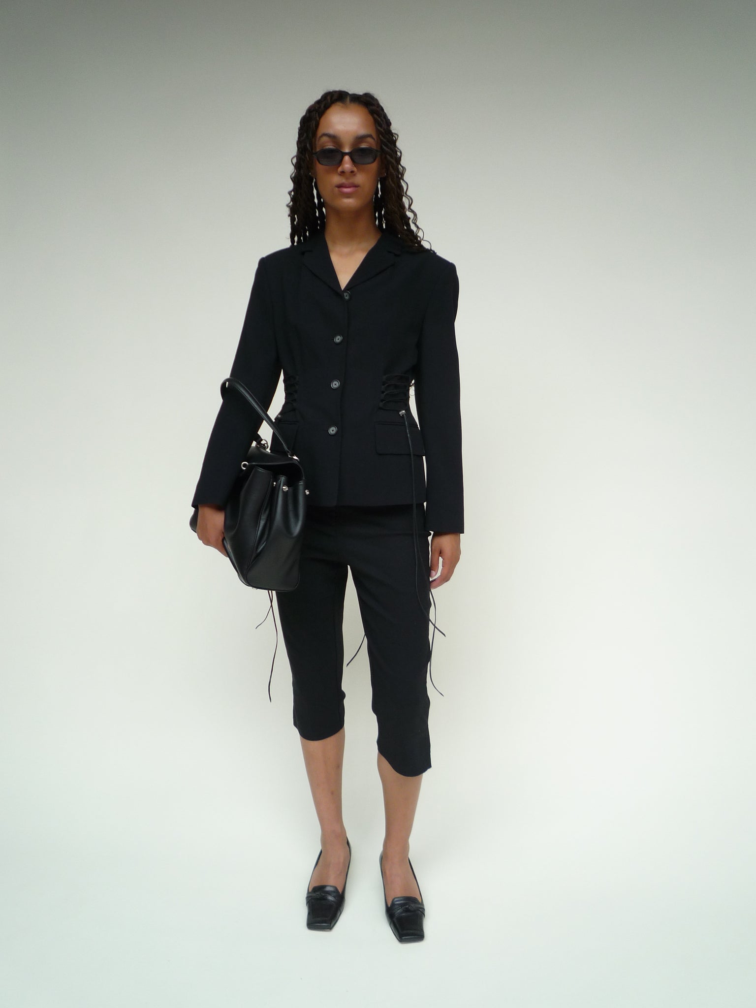Fitted Black Blazer