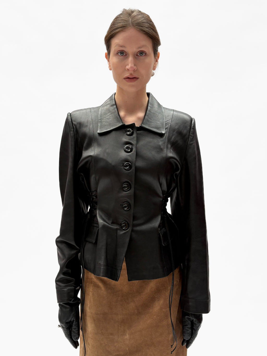 Piece No. 26 — The Leather Lace Up Jacket