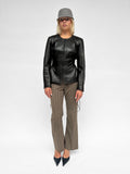Piece No 05 — The Leather Lace Up Jacket