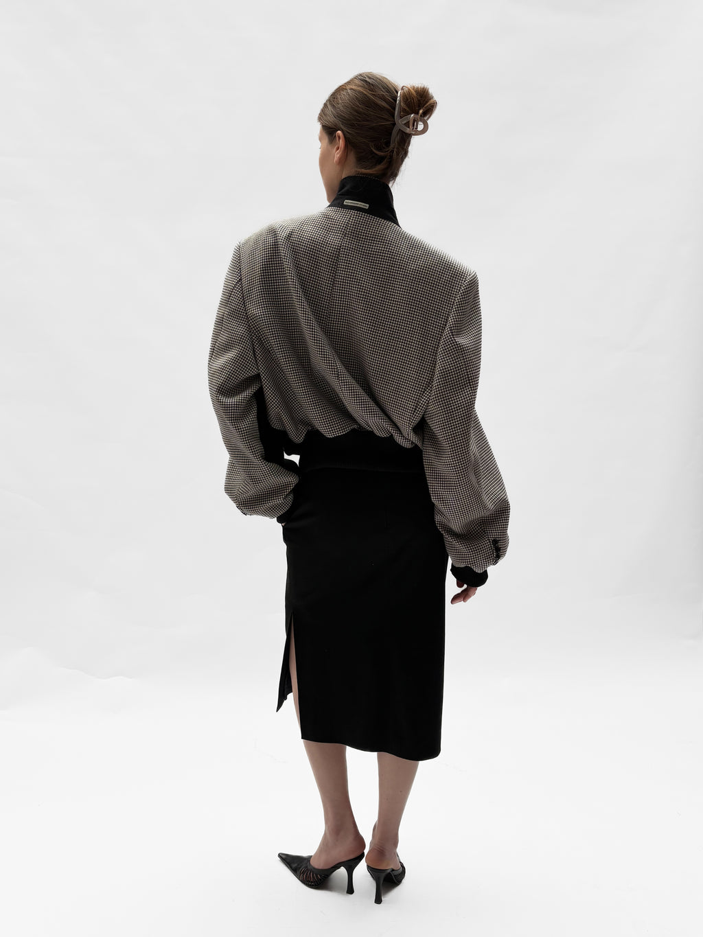 Piece No. 30 — The Pied-de-poule Bomber Blazer