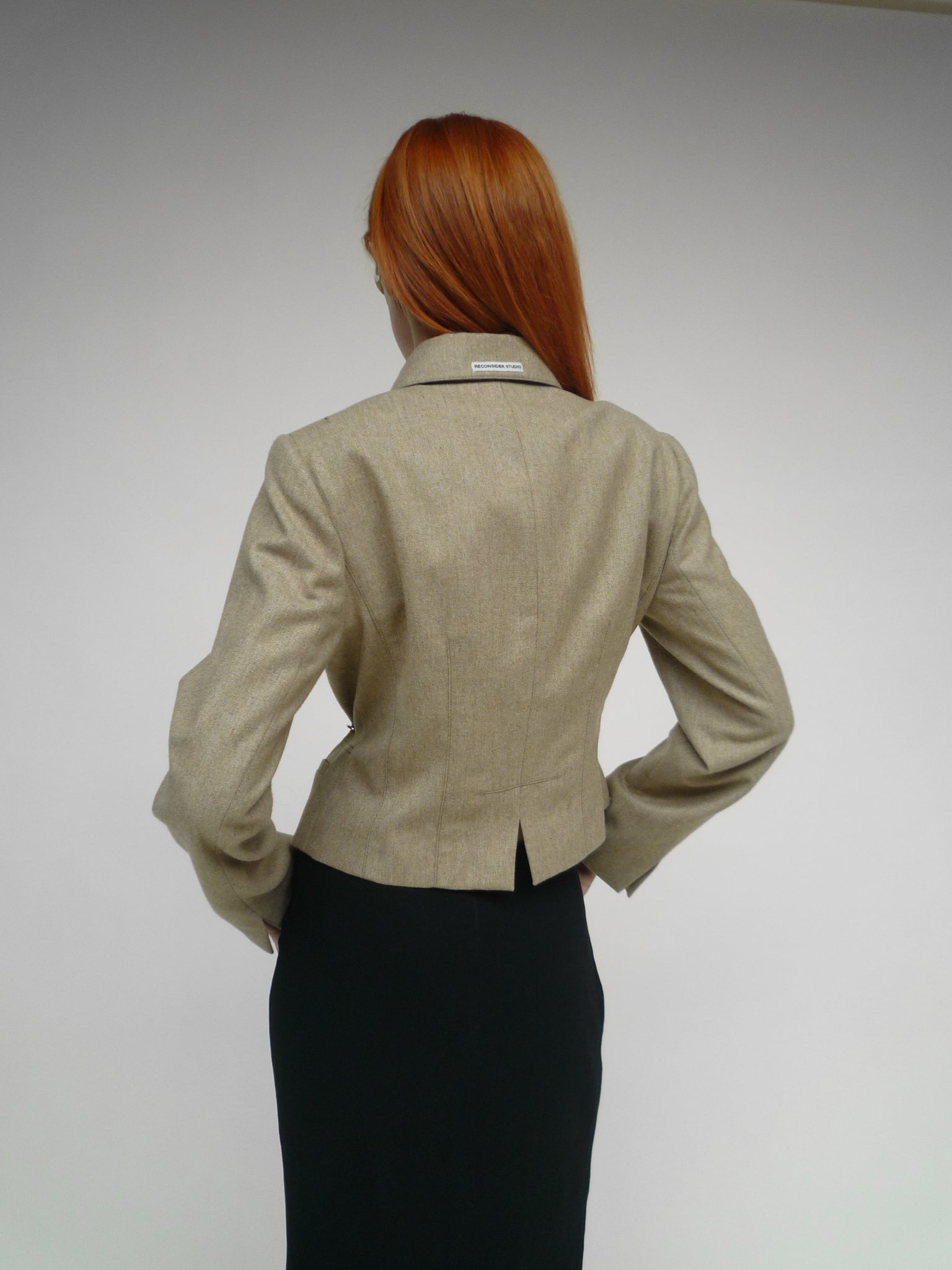 Piercing Jacket Beige