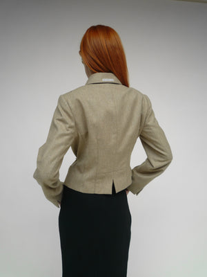 Piercing Jacket Beige