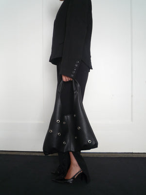 Vegan Leather Eyelet’s Bag