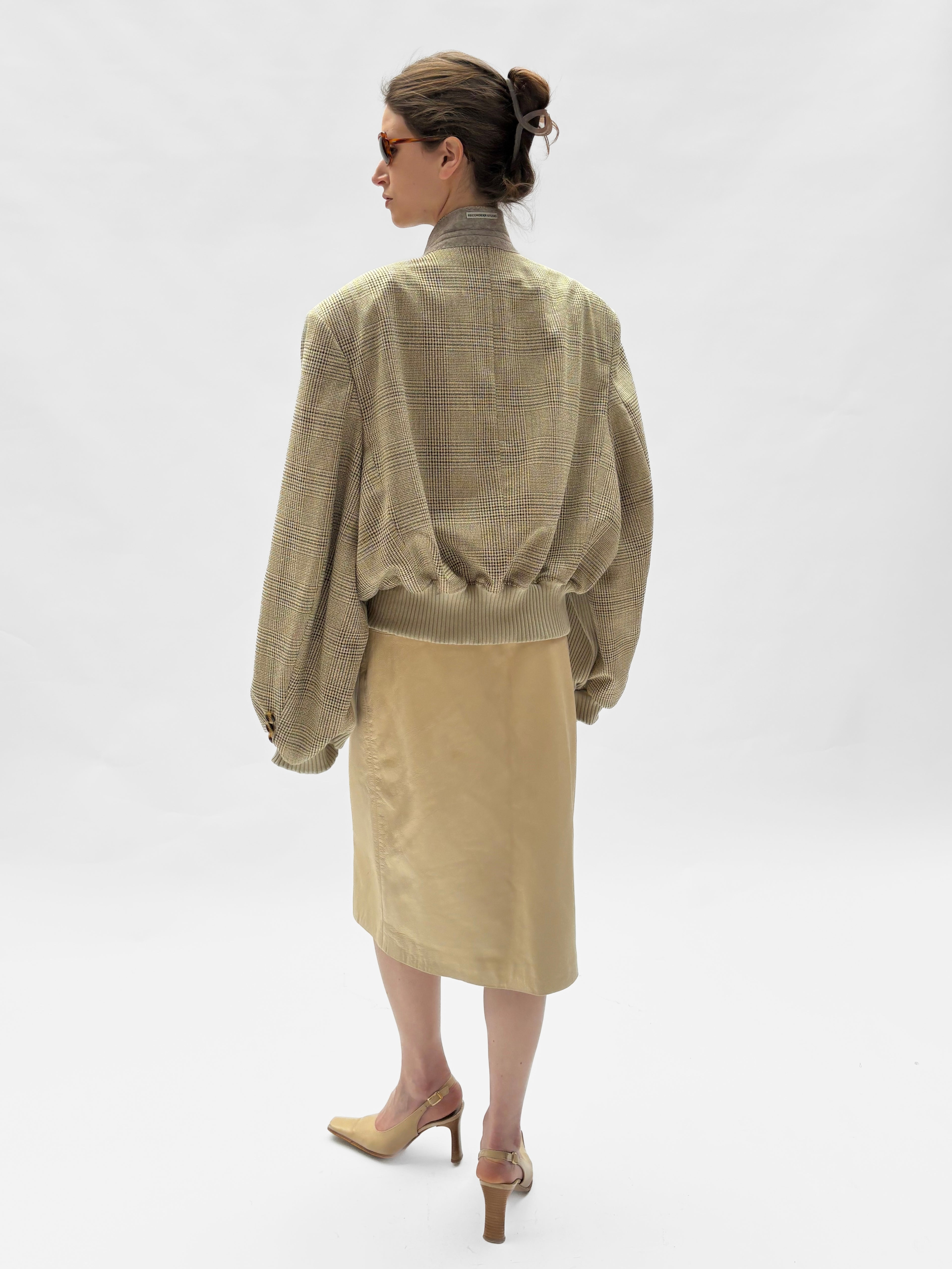 Piece No. 27 — The Checkered Bomber Blazer