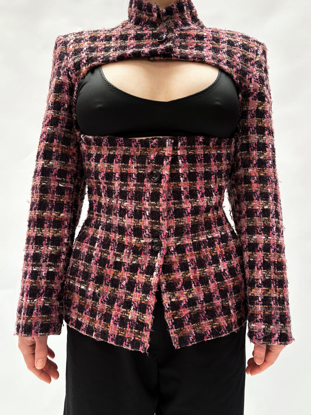 Piece No. 11 — The Pink Cut-Out Blazer