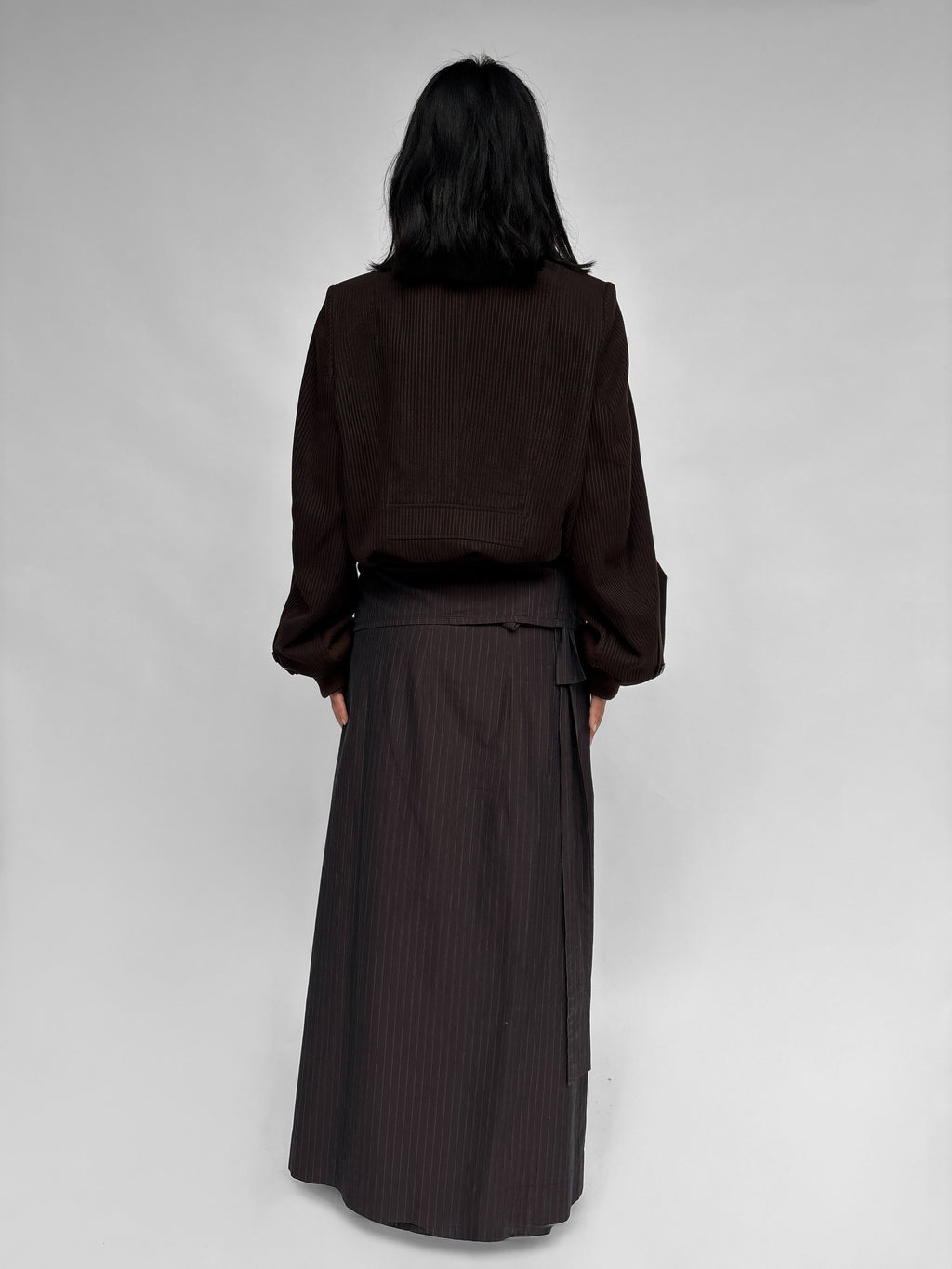 Piece No 36 — Chocolate Brown Bomber Jacket