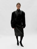 Piece No. 22  — The Charcoal Oversized Bomber