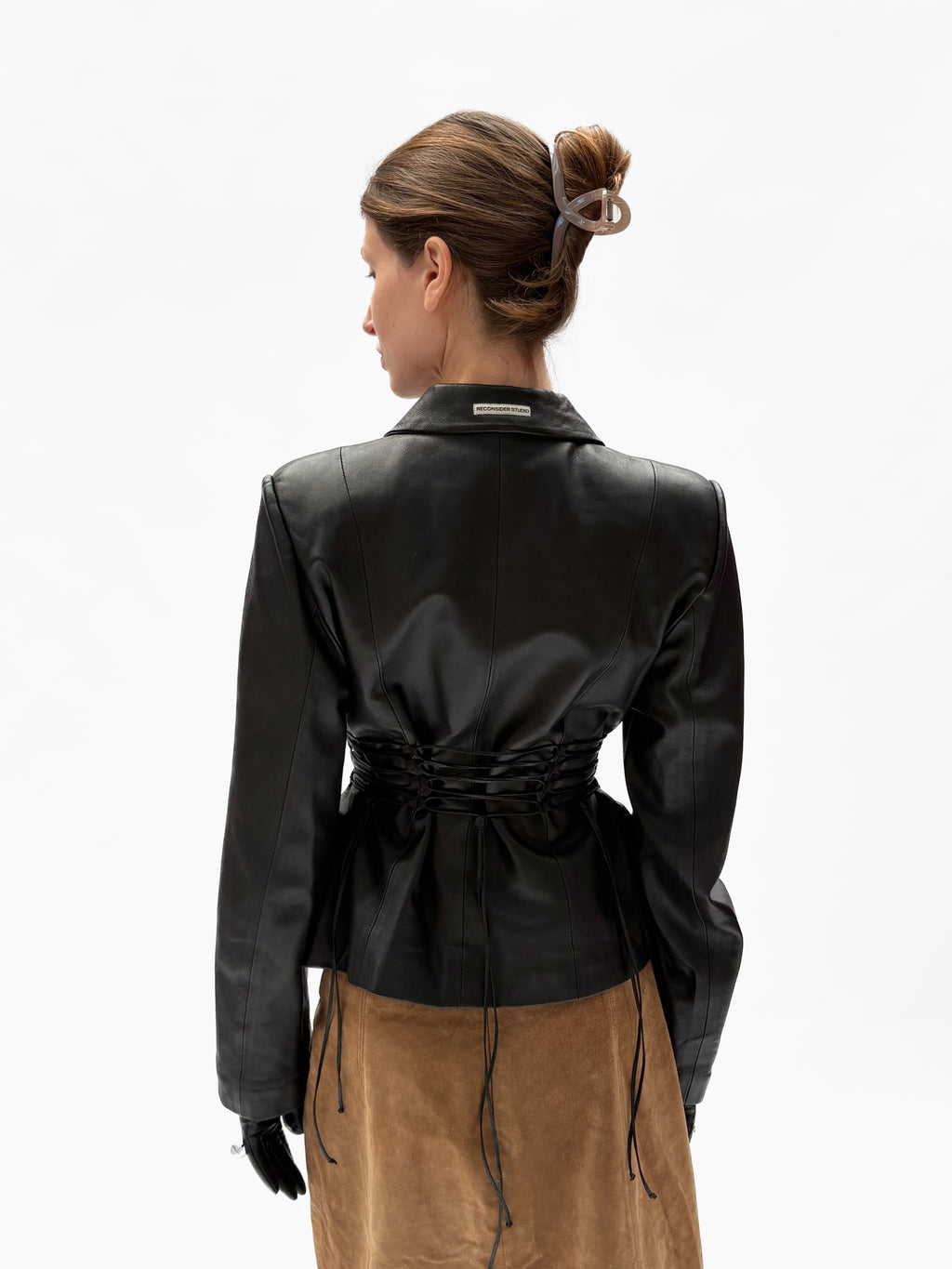 Piece No. 26 — The Leather Lace Up Jacket