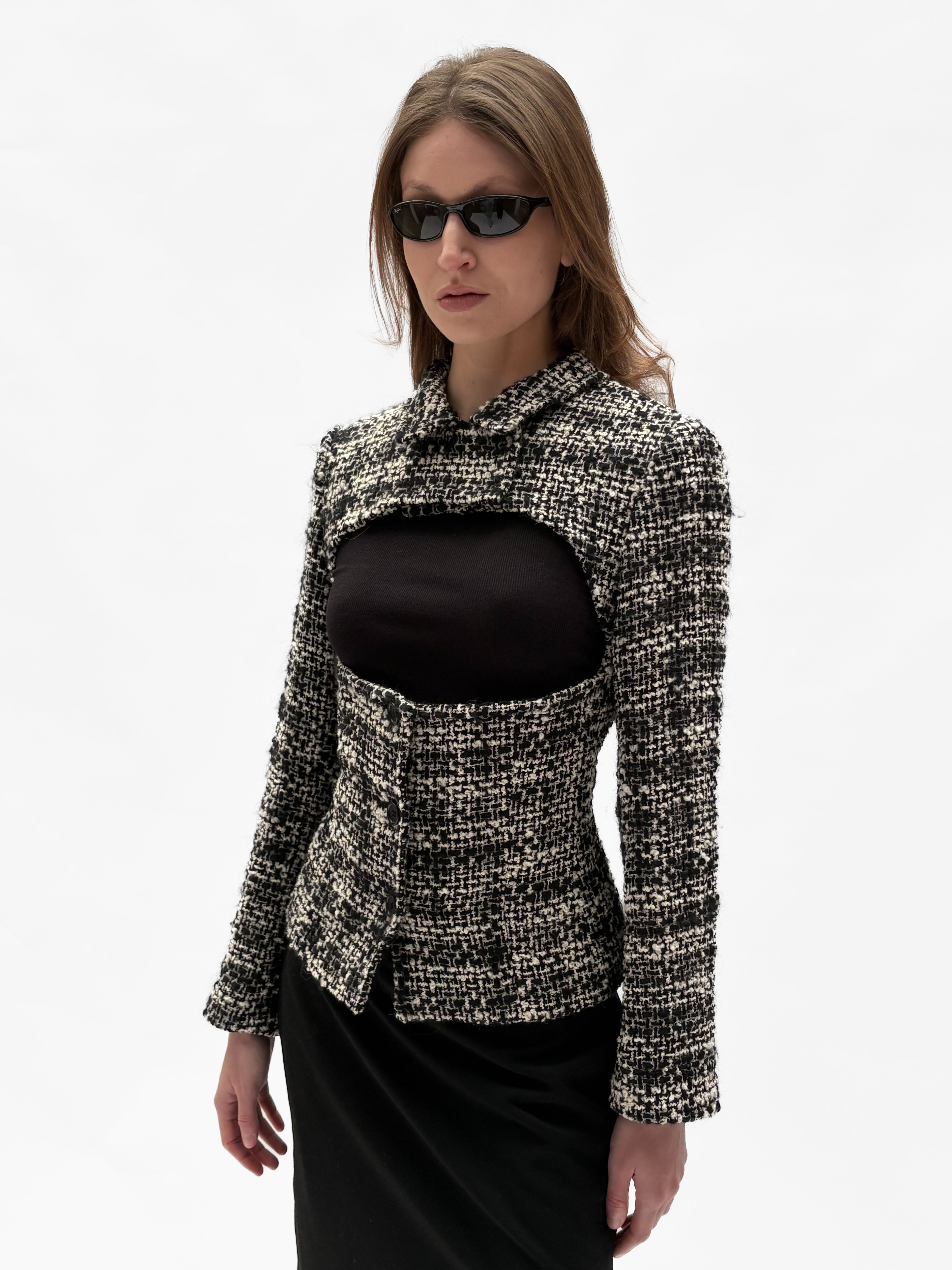 Piece No. 25  — The Tweed Corset Jacket