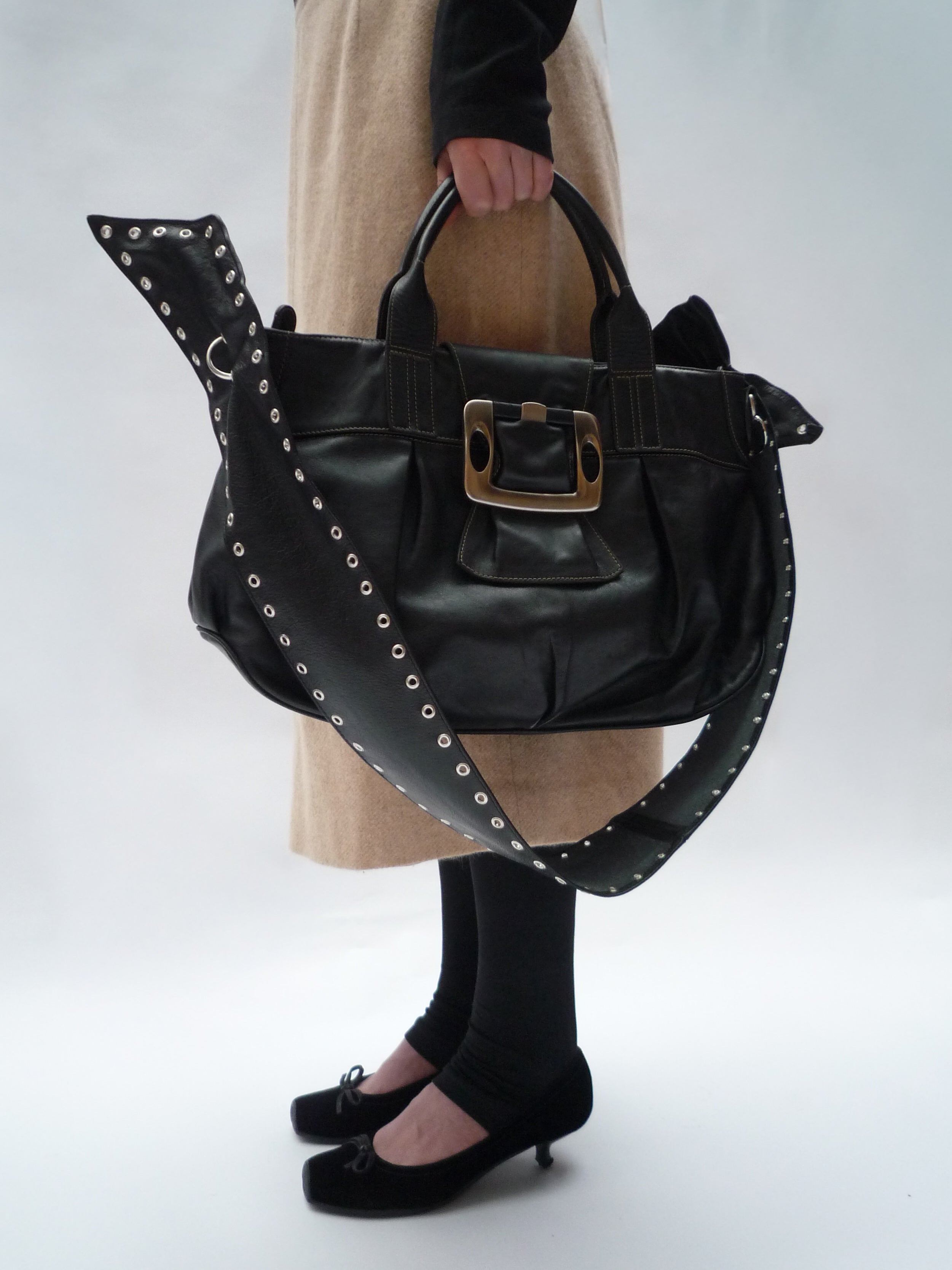 Strap Bag in Black