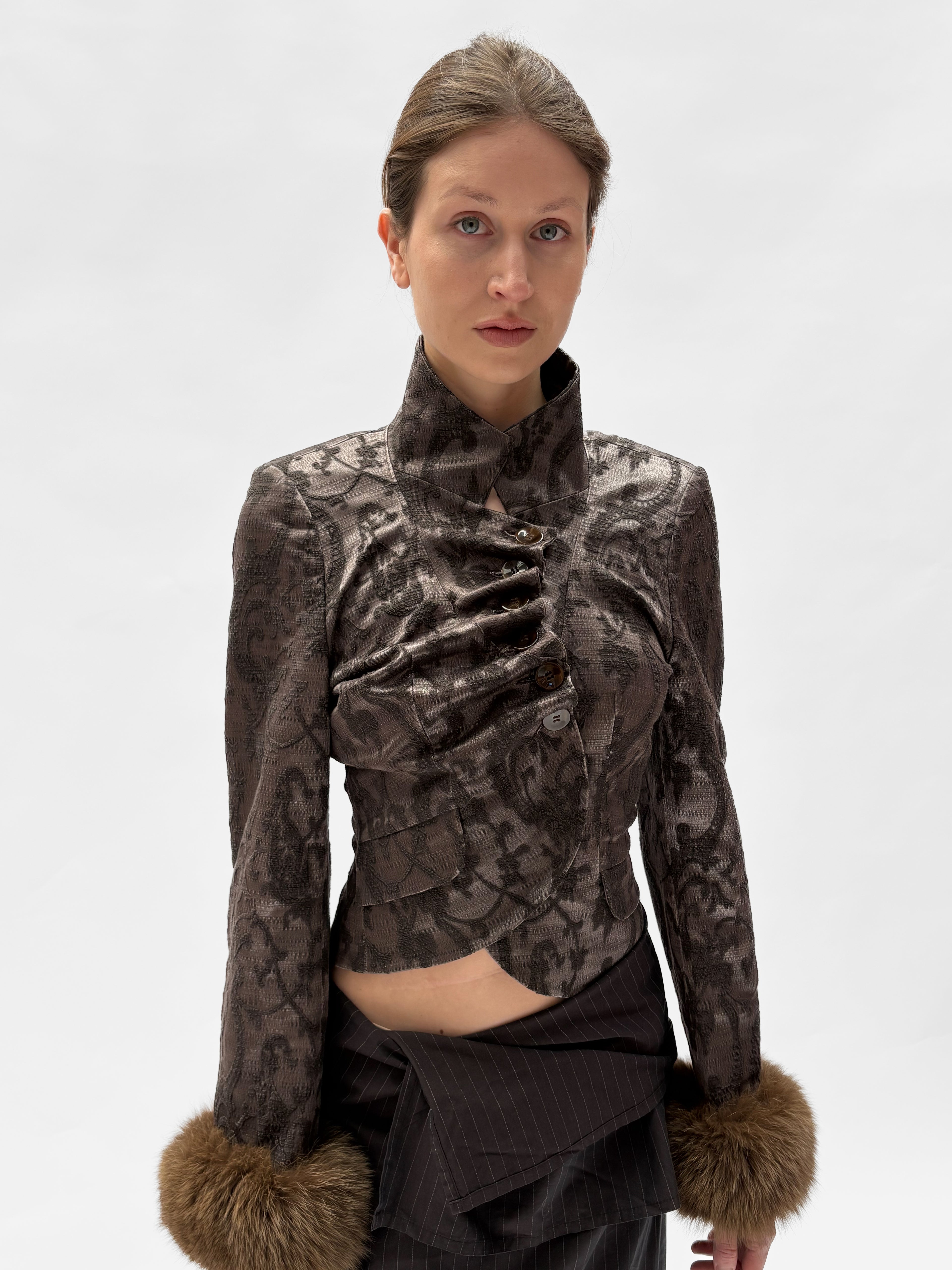 Piece No. 19  — The Jacquard Fur Jacket