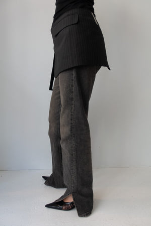 Skirt Pinstripe Grey