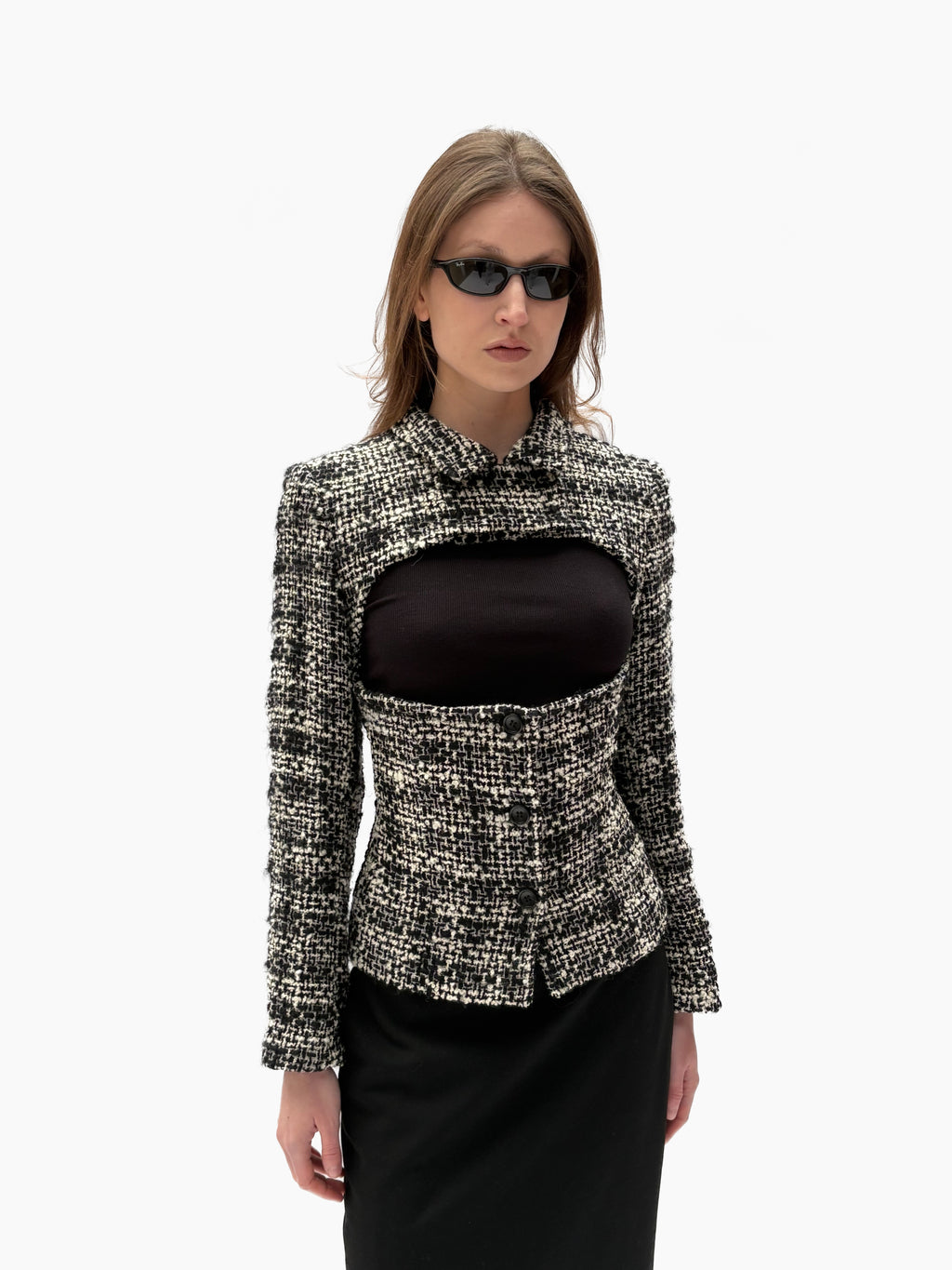 Piece No. 25  — The Tweed Corset Jacket