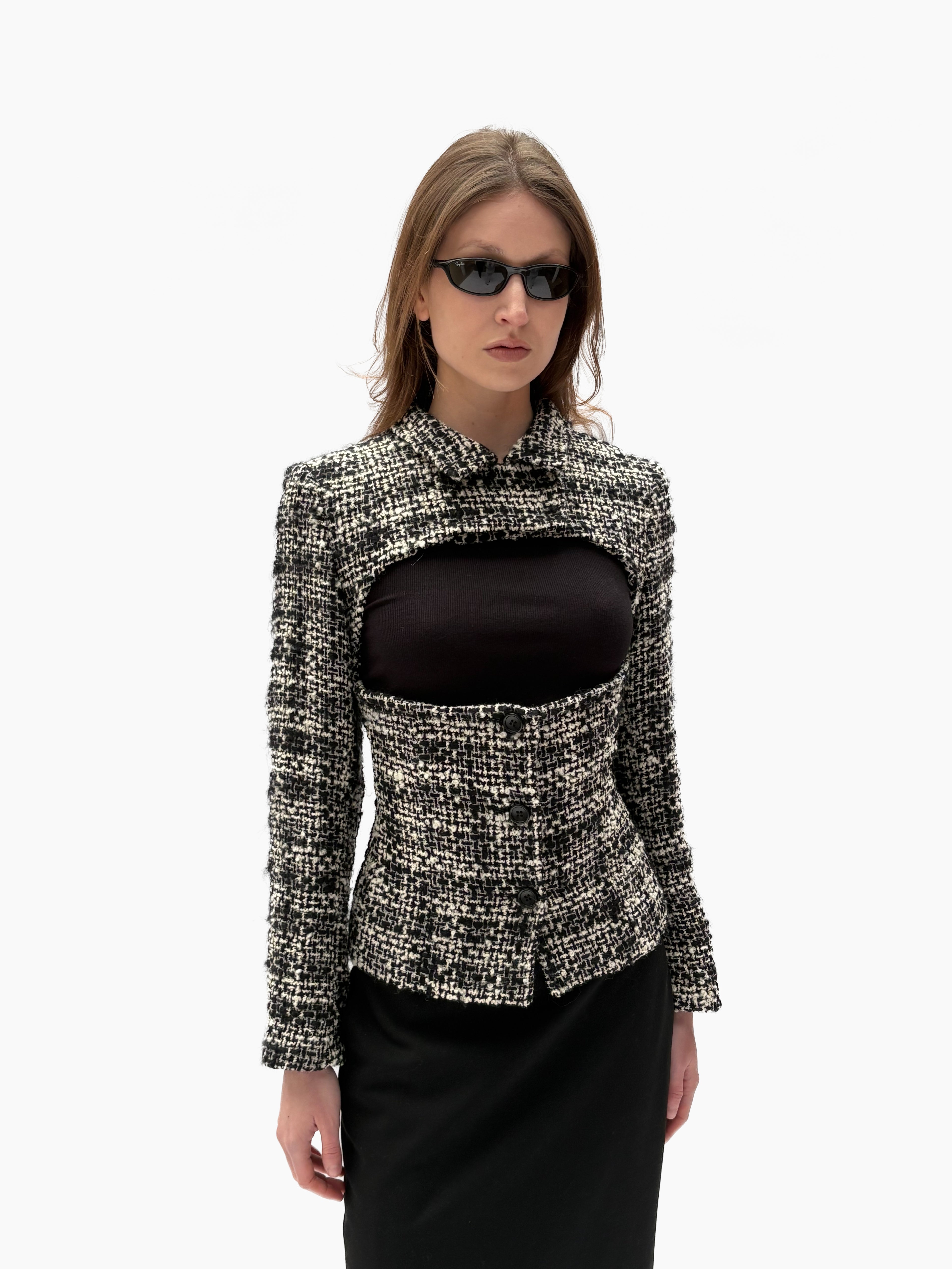 Piece No. 25  — The Tweed Corset Jacket