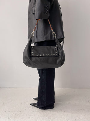 leather Bag in Black