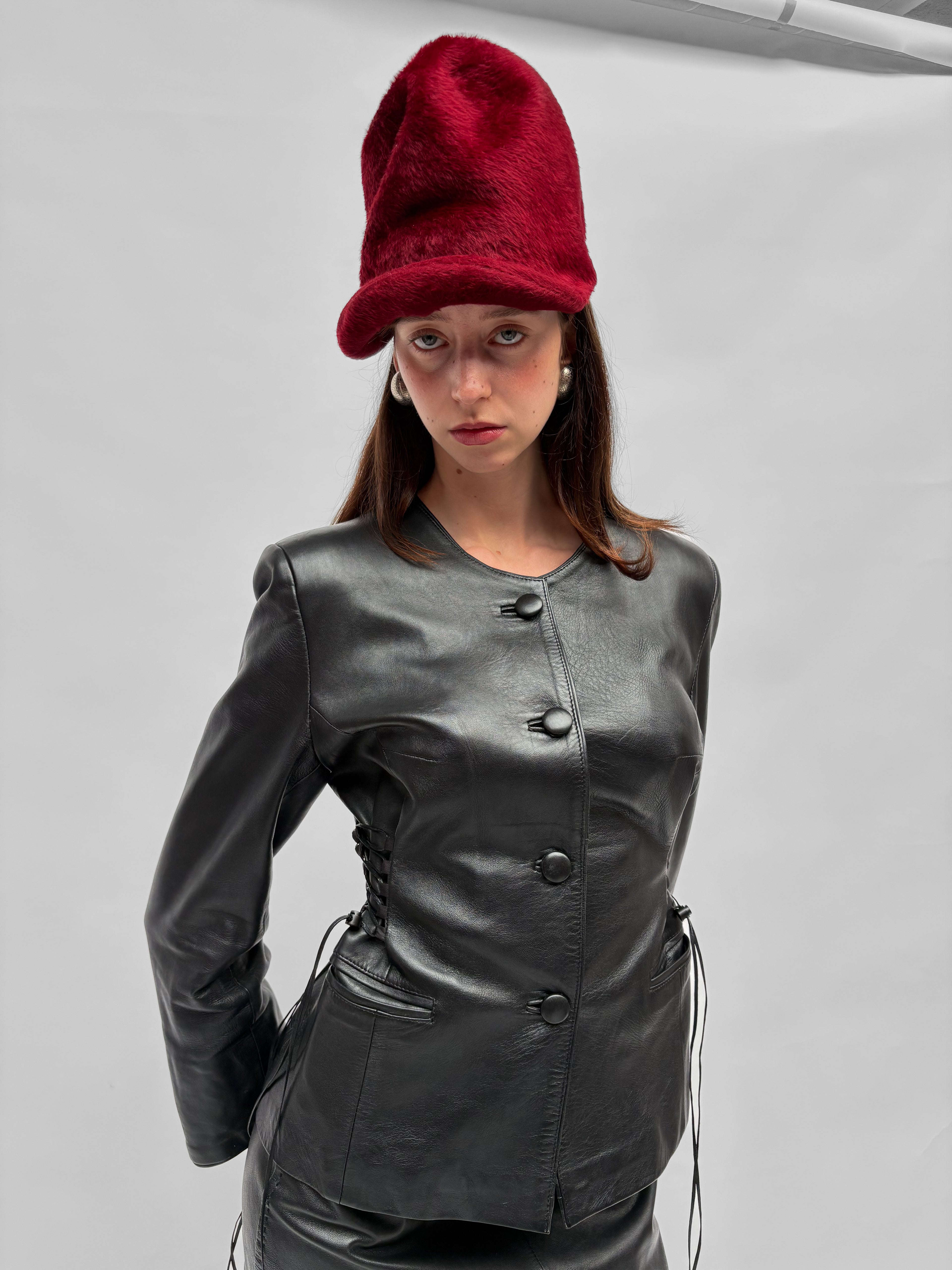 Piece No. 09  — The Leather Lace Up Jacket