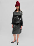 Piece No. 09  — The Leather Lace Up Jacket