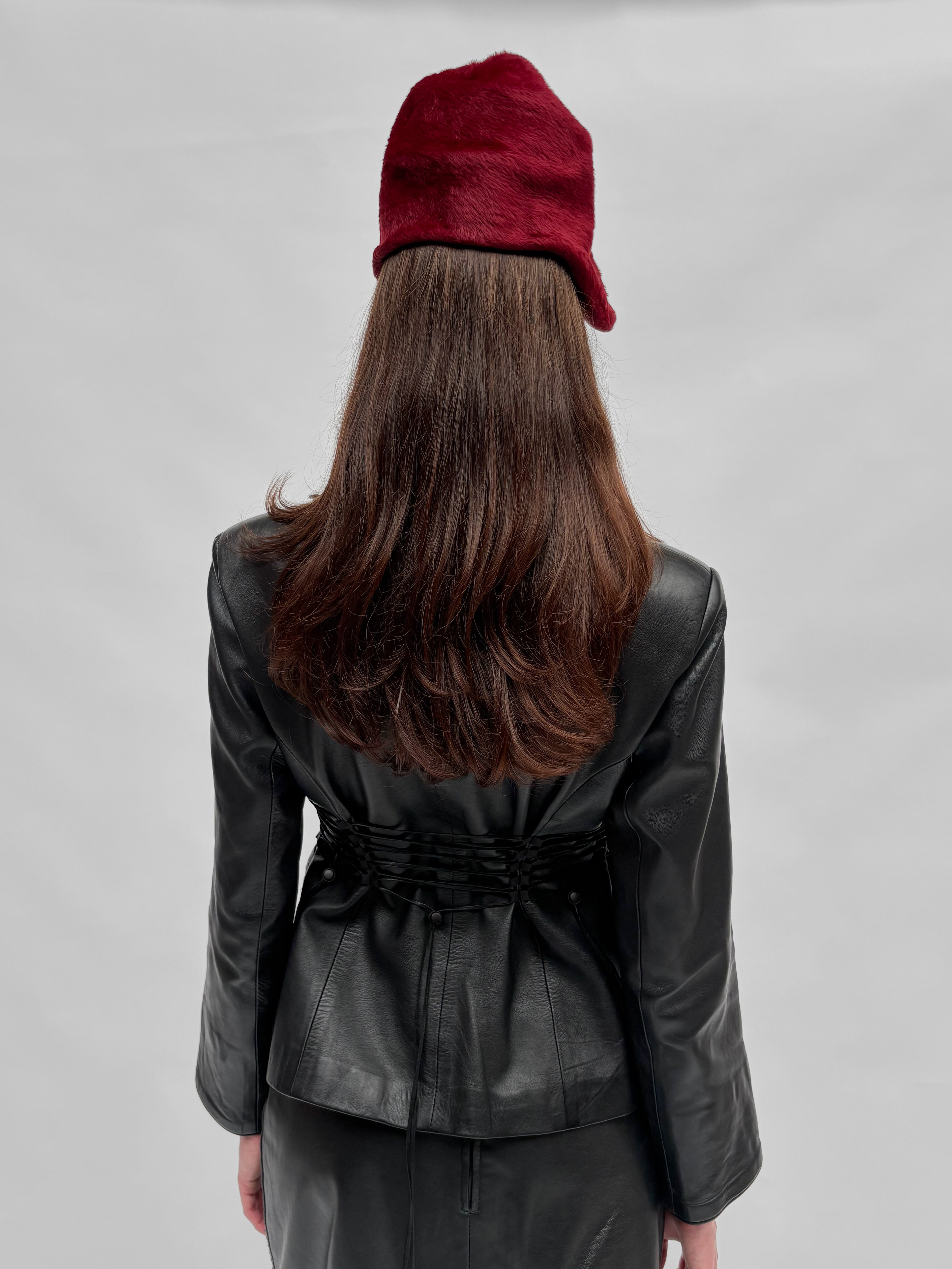 Piece No. 09  — The Leather Lace Up Jacket