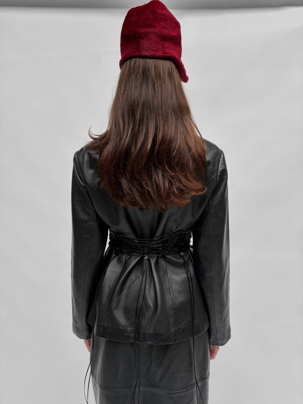 Piece No. 08  — The Leather Lace Up Jacket